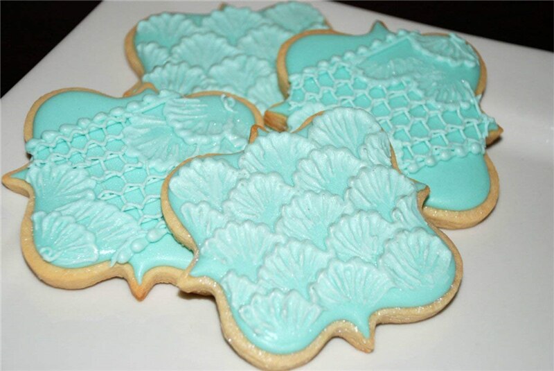 KENIAO Plaque Vierkant en Rechthoek Cookie en Fondant Cutters Set-2 Stuk-Rvs