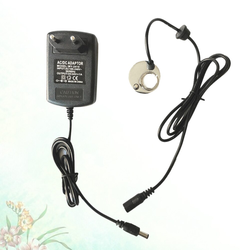 Ultraschall Vernebler Wasser Brunnen Teich Zerstäuber Nebel Hersteller für Aquarium Bonsai Handwerk Kaffee Tisch Aquarium mit UNS Stecker (bla