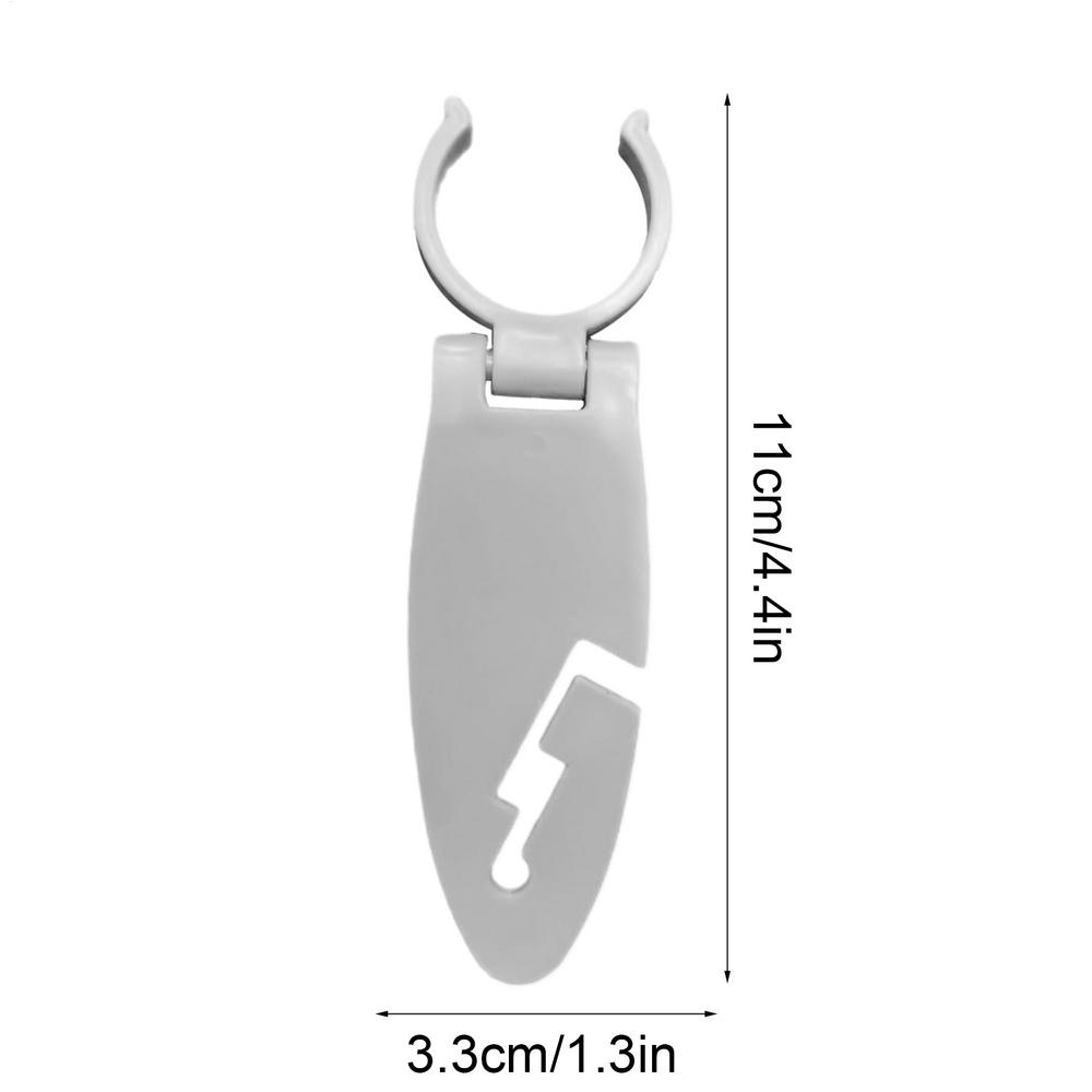 2 Stück Stand Up Paddle Board Clips Doppelpadel Board Halter Erweiterbare Befestigungsklemmen für Kajakfahren Wassersport Zubehör: WEISS