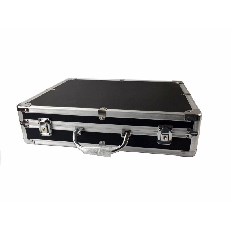 tool case Multi-function Aluminum Alloy Tool Box Suitcase File box Impact resistant safety Instrument box with foam lining