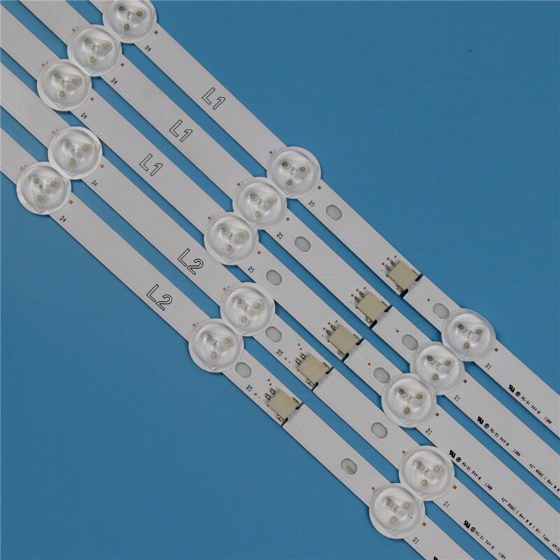 10 Lamps 820mm LED Backlight Strip Kit For LG 42LN577S 42LN577V -ZK 42 inchs TV Array LED Strips Backlight Bars Light Bands