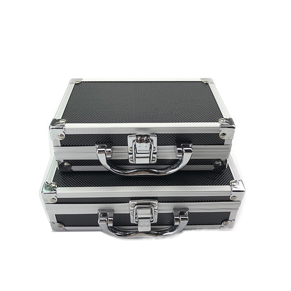 Alloy Toolbox Storage Case Tool Box Aluminium Portable Tool Case Travel Luggage Organizer Case Safety Box