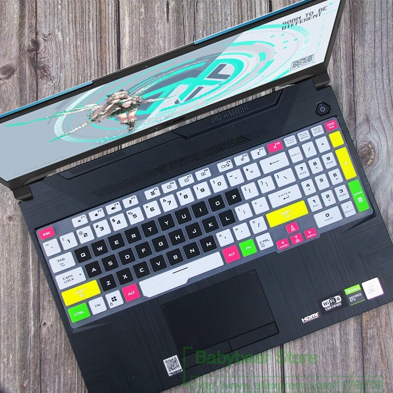 Housse de clavier d&#39;ordinateur portable en Silicone, pour Asus TUF A17 FA706 Fa 706ii FA706 iu a15 FA506IH FA506 FA 506 iu FA506iv Fa506ii