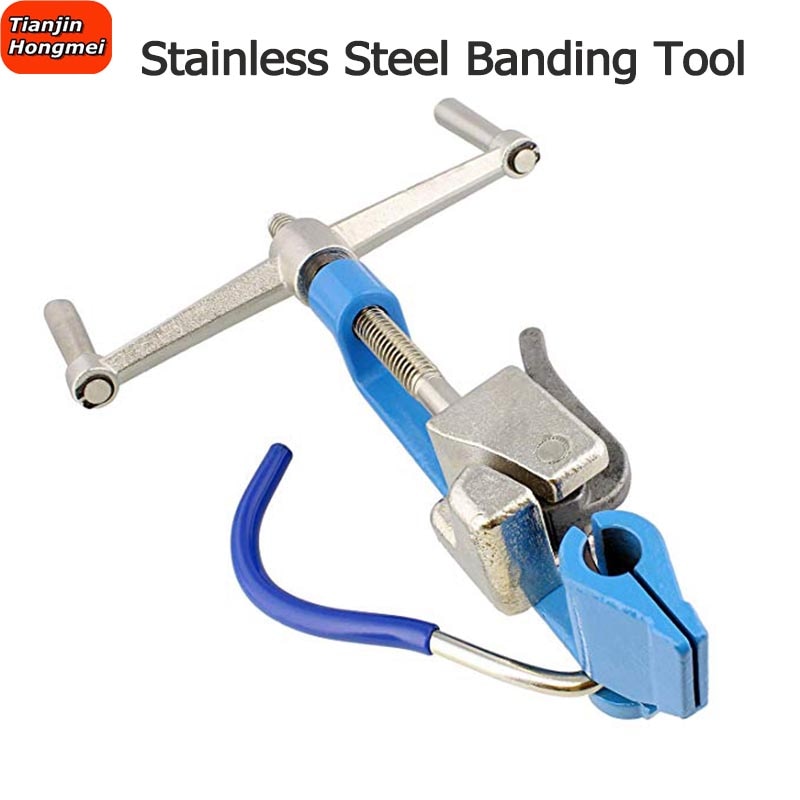 Factory price Stainless steel Band Strapping Tool ,strapping tensioner machine packer