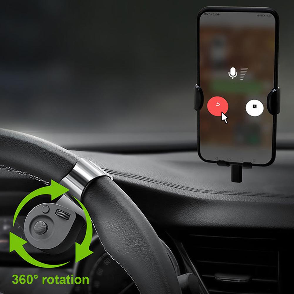 Auto Draadloze Mobiele Telefoon Afstandsbediening Draagbare Controller Stuurwiel Afstandsbediening Auto Accessoires Voor Android