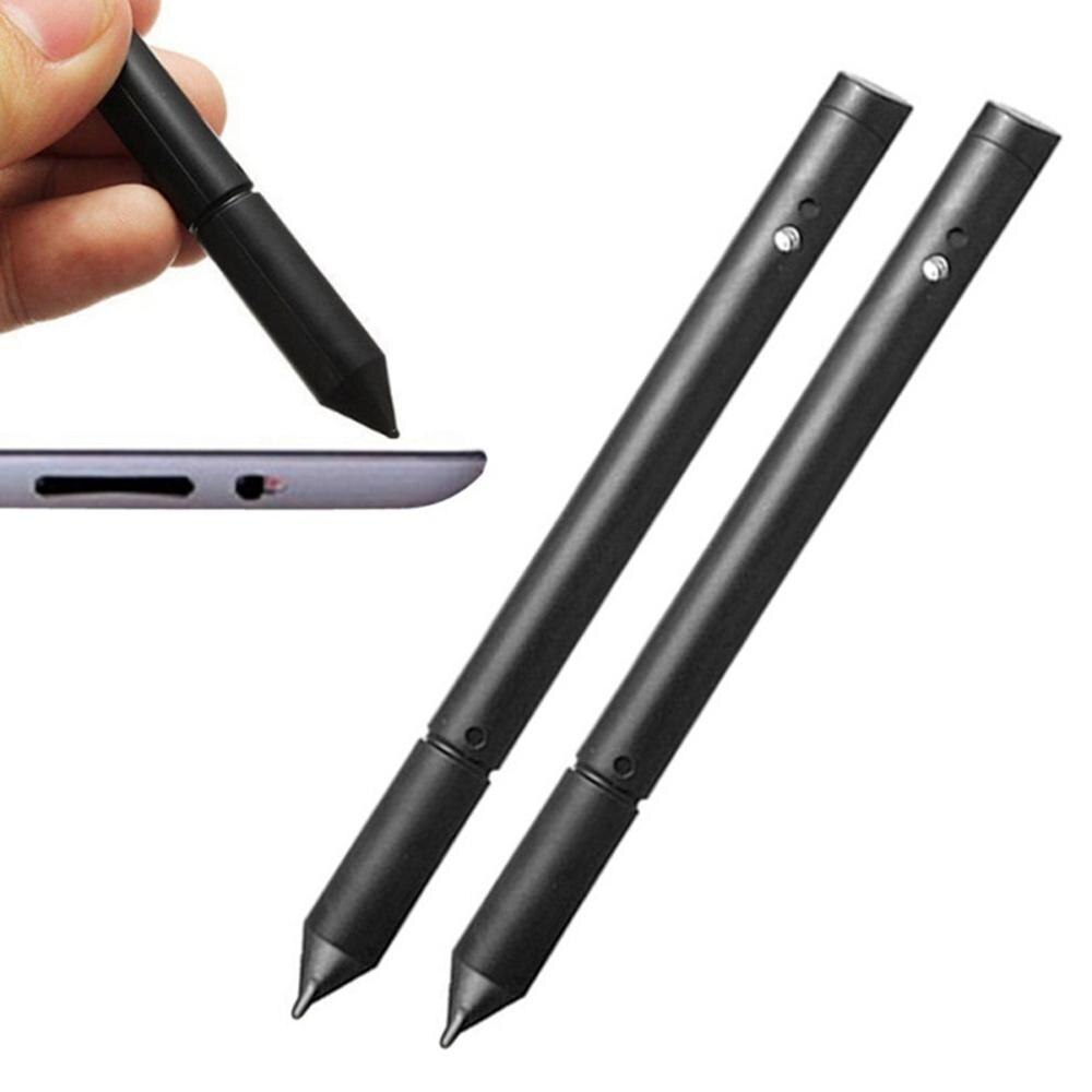 2-in-1 Multifunction Touch Screen Pen Universal Stylus Pen Resistance Touch Capacitive Pen for Smart Phone Tablet PC
