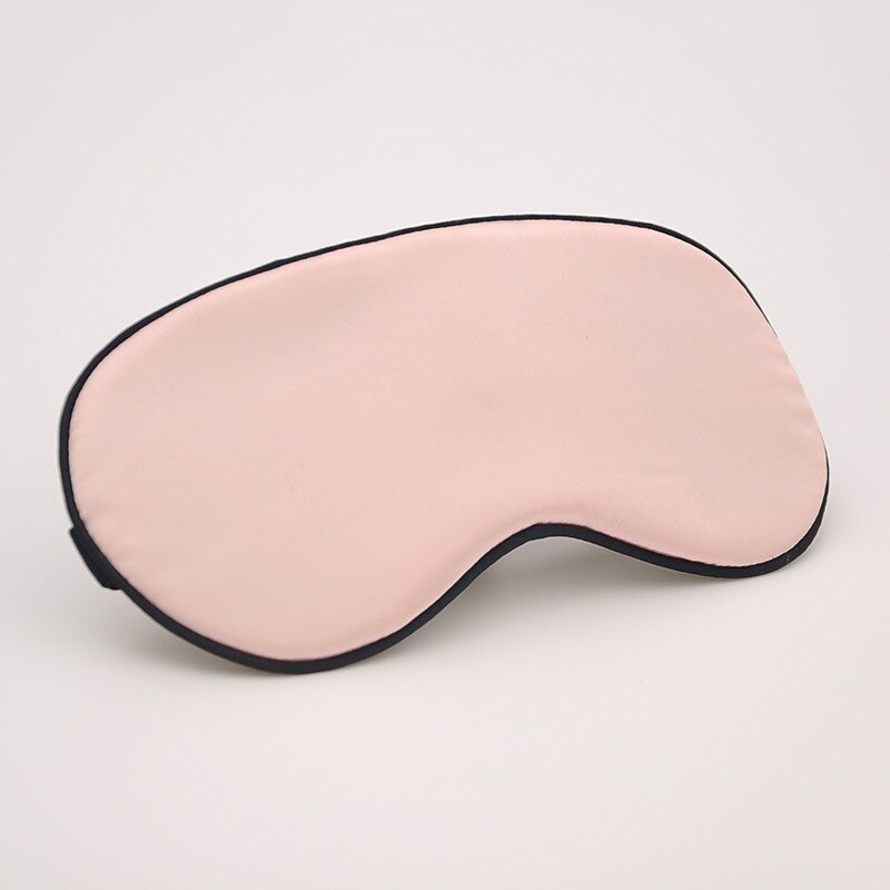 Silk Double-Side Shading Eye Mask Eyepatch Blindfolds Travel Accessories Health Sleep Shield EyeShade Sleeping Women Men