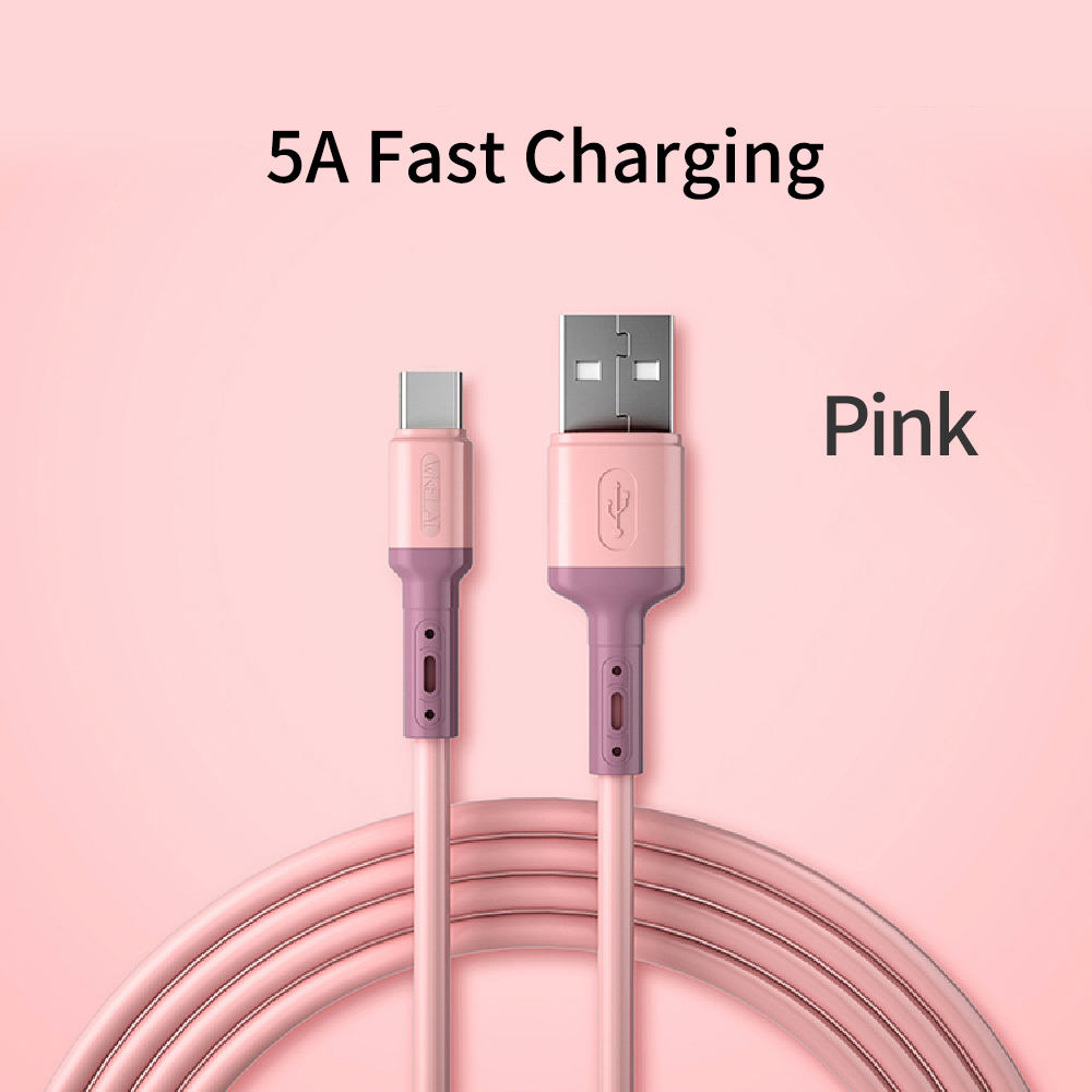 USB 5A Type C Cable For Samsung S20 Huawei P40 Mate 30 Mobile Phone Fast Charge Wire Cable Original Supercharge Super Charger