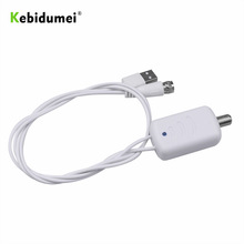 kebidumei Low Noise Easy Installation HDTV TV Antenna Amplifier Signal Booster Antenna Adapter Digital HDTV Signal Amplifier