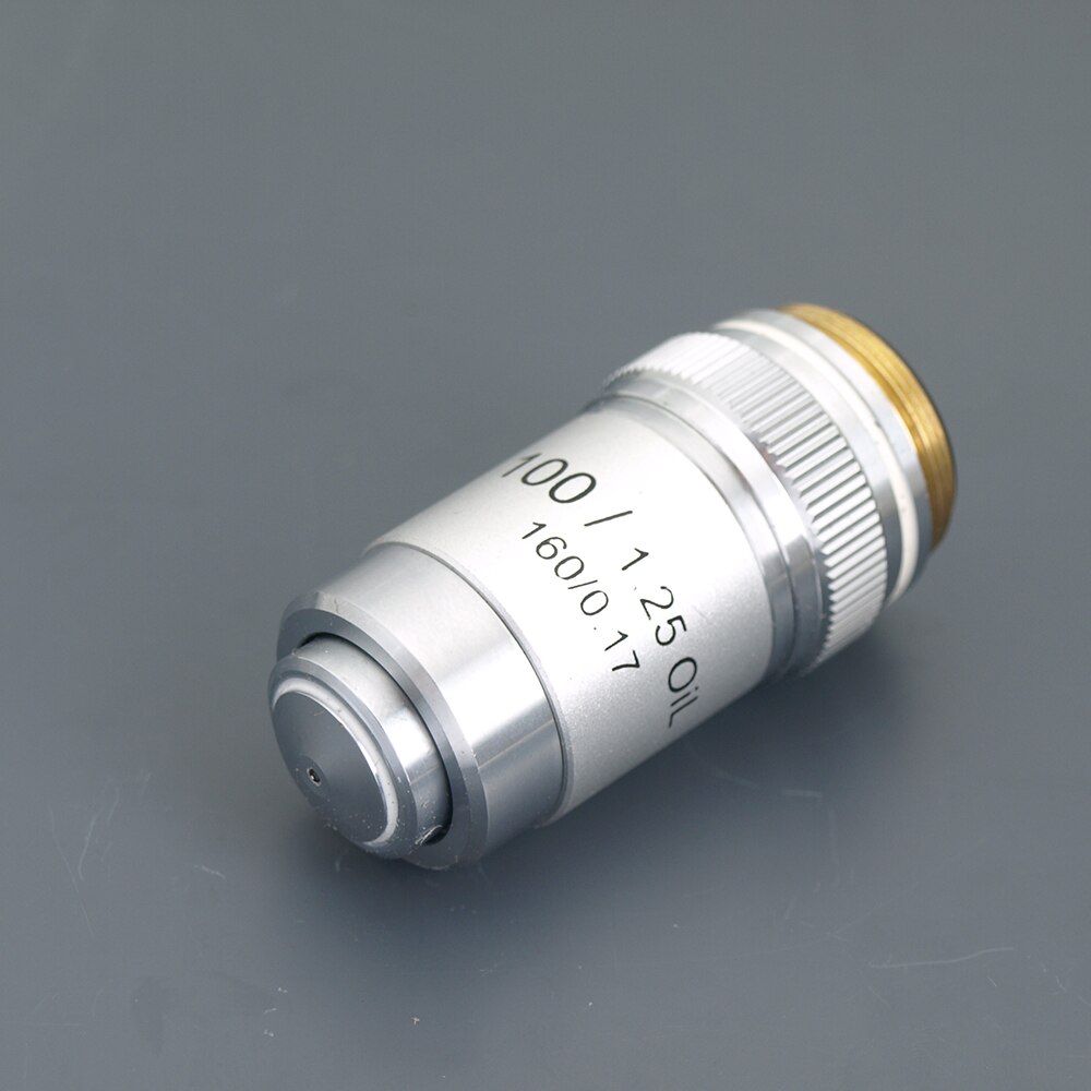 4X 10X 20X 40X 60X 100X Microscope Objective Lens Achromatic Objective Laboratory Biological Microscope parts