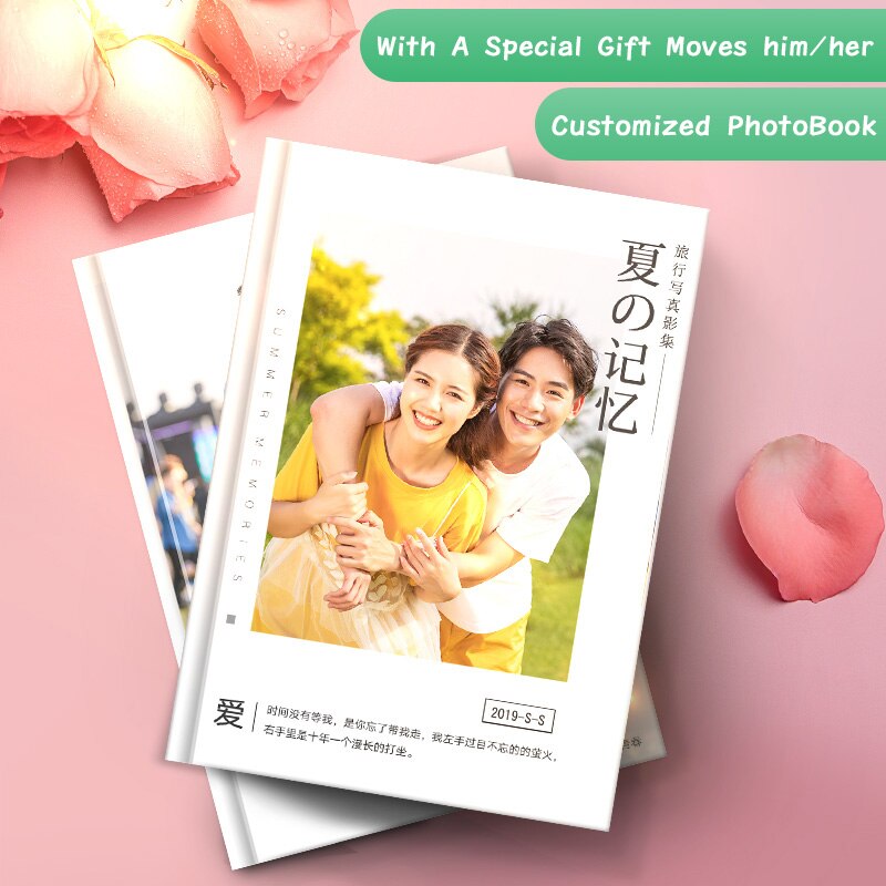 Custom Made Fotoboek Print Uw Foto Album Herdenking Foto Albums Foto Boek Afdrukken Liefhebbers