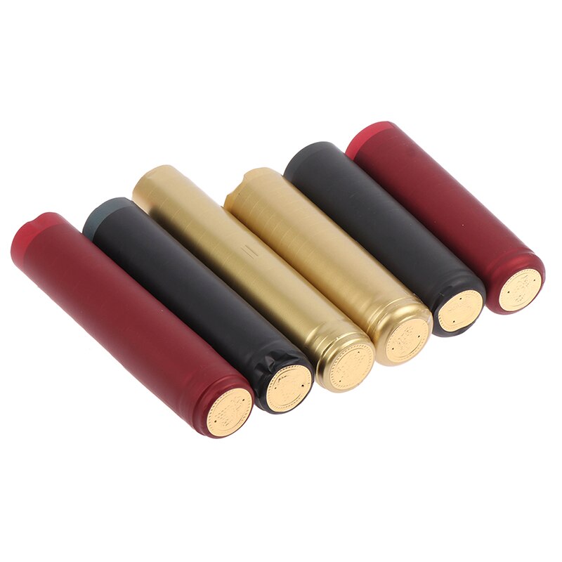 Cápsulas retráctiles para botellas de vino, tapón termorretráctil para botellas de vino, 10 Uds.