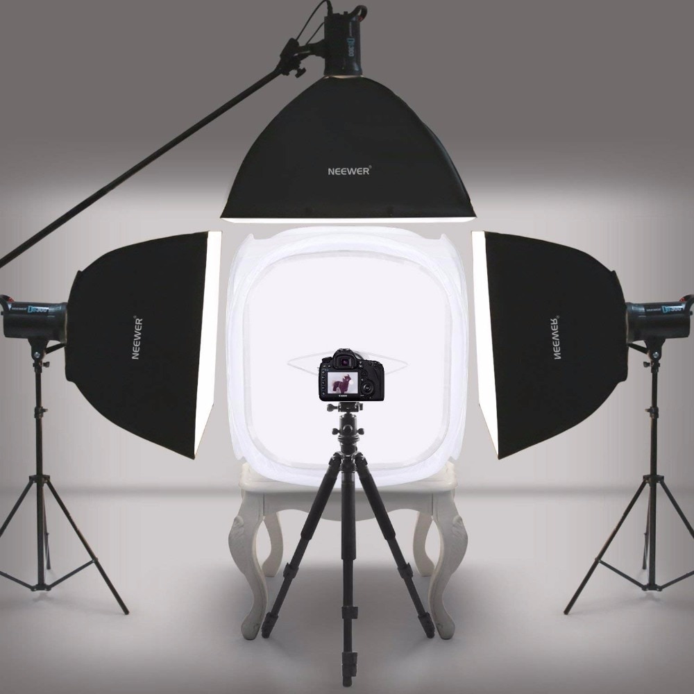 Photo Studio 40 x 40cm/50 x 50cm/60 x 60cm/Soft box Shooting Tent Softbox Box Photo Light tent+Portable Bag+ 4 Backdrops
