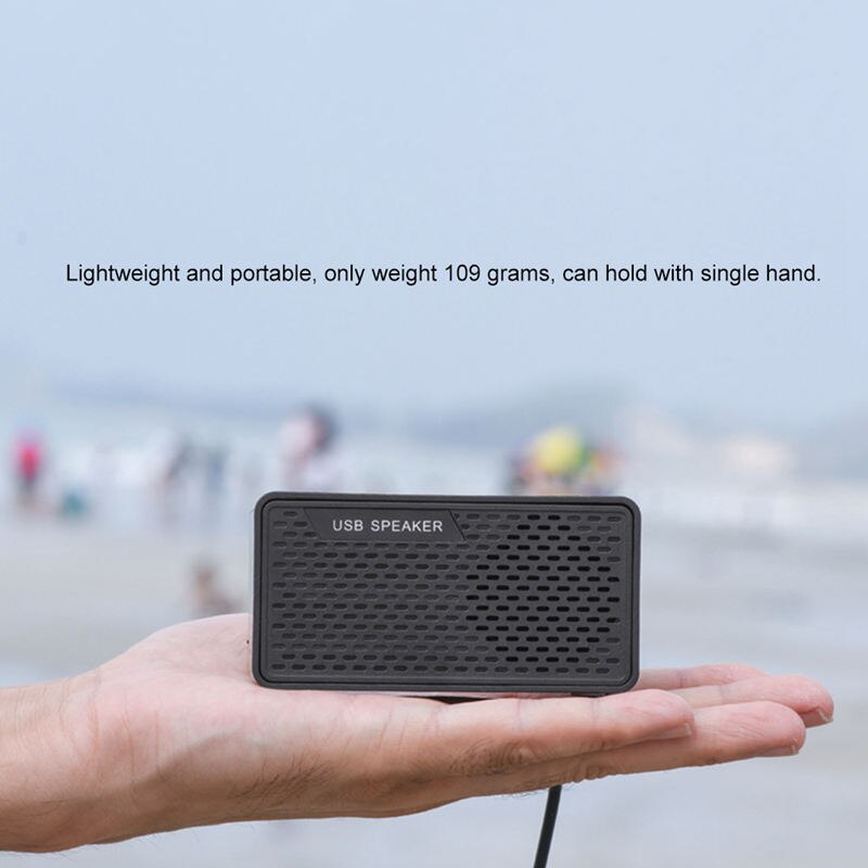 Usb Speakers Computer Speaker Plug & Play Draagbare Speaker Dubbele Hoorn 3W Uitgang Geschikt Voor Usb2.0 En Boven Voor pc Laptops