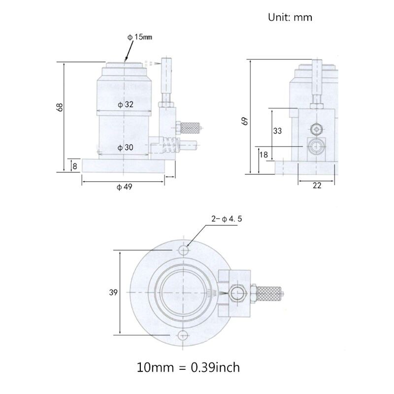 Automatic Tool Touch Sensor CNC Z Axis Tool Press Sensor Tool Setting Gauge MOLC