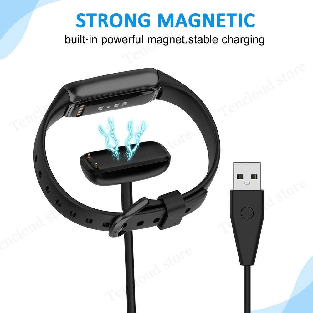 Chargeur USB de Luxe pour Fitbit 5, câble de chargement sans fil magnétique, Adapta Dock, berceau, accessoires de montre intelligente