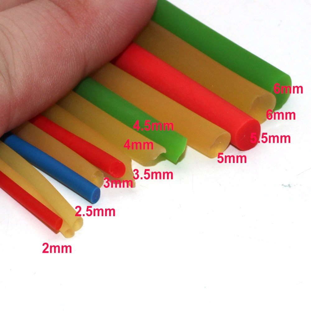 Corde élastique et solide en caoutchouc pour la pêche,fil de 10 m, au diamètre de 2 à 6 mm, rétractile, accessoire idéal pour pêcheur,