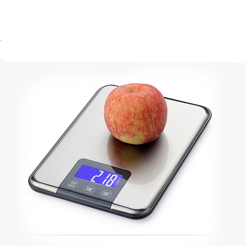 NEWACALOX Digital Kitchen Scale 15kg x 1g Protein Food Die Postal Fish Balance Cuisine LCD Eletronic Weighing Health Scales
