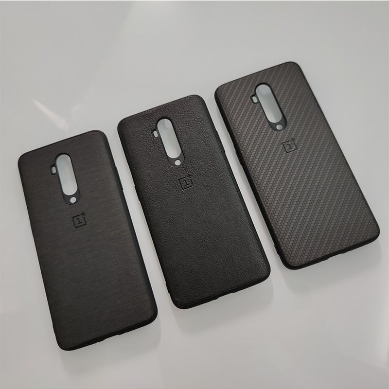 Telefoon Geval Voor Oneplus 7T 8 Pro Een Plus 7T 8 Pro Beschermhoes Karbon Carbon Zandsteen Nylon bumper Case Back Cover Shell