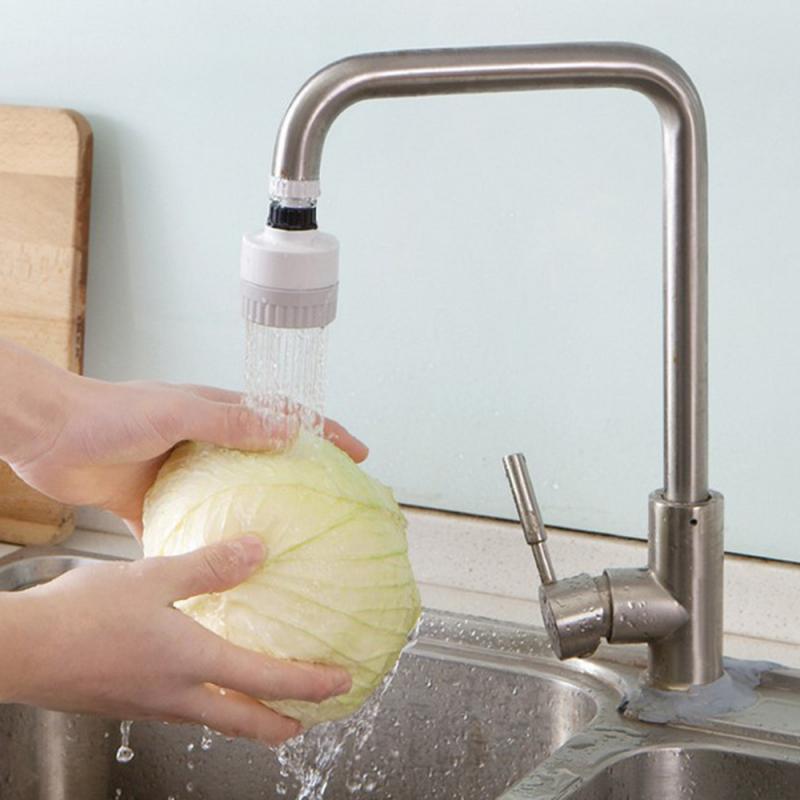 Vattenbesparande adapter för dusch - Vattenfilter och aerator: Vit