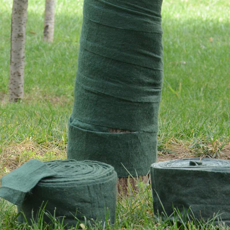 20Meters Trees Protection Wrap Plant Cover Plants Bandage Wear Protection for Warm Keeping and Moisturizing (Single Layer)