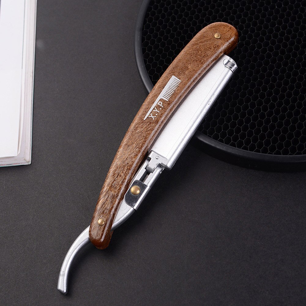 Handleiding Scheerapparaat Professionele Straight Edge Rvs Scherpe Kapper Razor Folding Scheren Scheermes Ontharing Tool Professionele