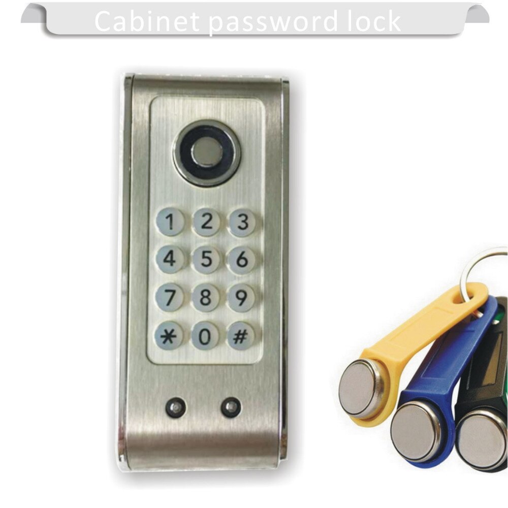 TM & password keyboard Electronic locker digital cabinet lock TM induction electronic combination lock