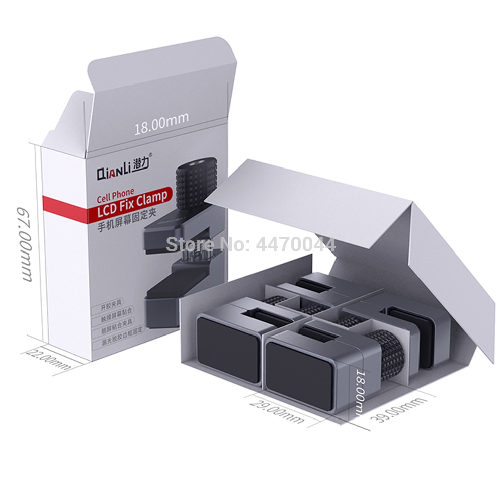 Qianli iClamp Universal Phone Screen Fix Fixture Clip Set Metal Fastening Clamp Adjustable Tools For Mobile Phone Tablet Repair