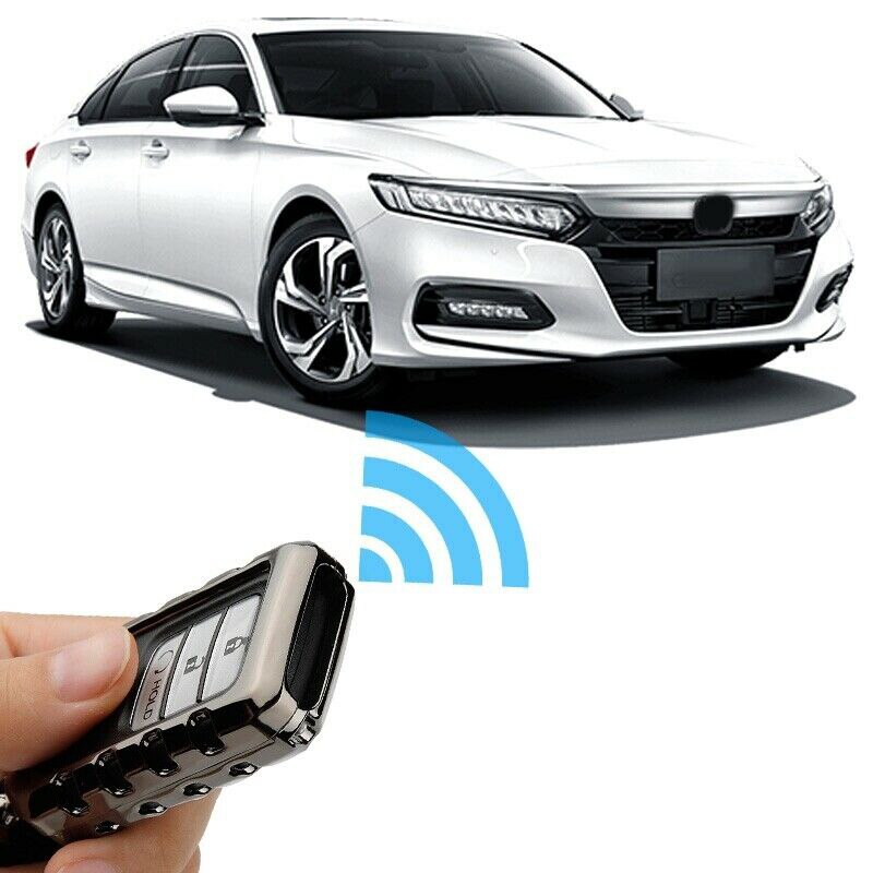 Til honda accord bil nøglecover etui holder beskytter etui sort kun et nøgle etui