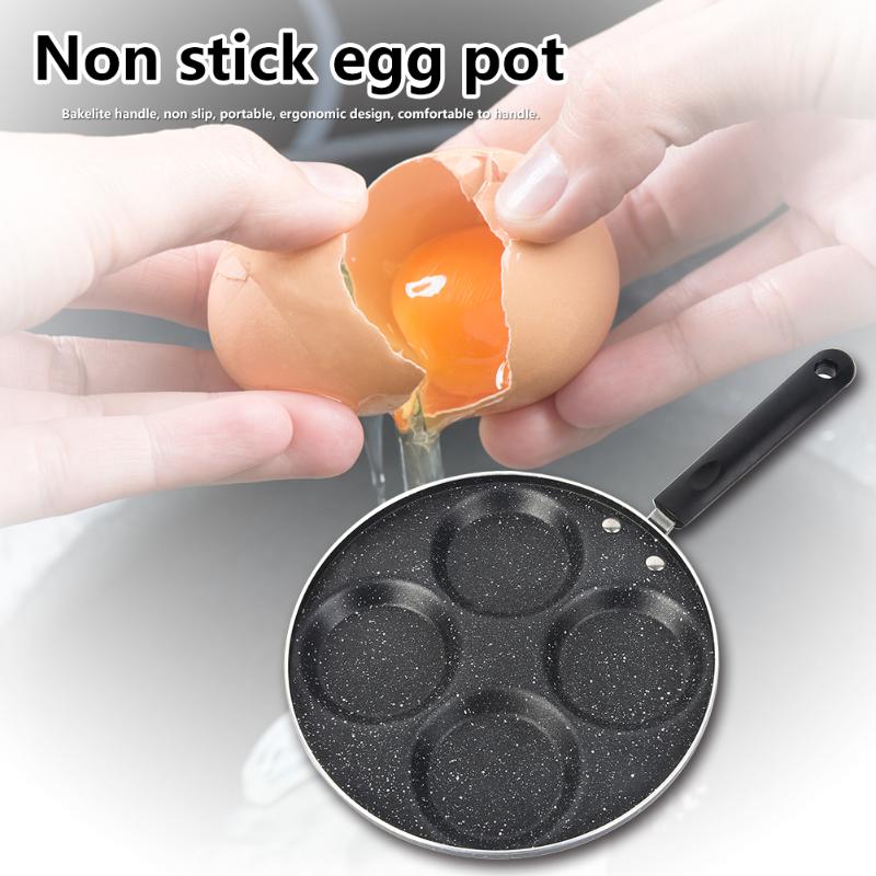 Mini Non Stick Gebakken Pan Bespaar Tijd En Energie Voor Gemak Draagbare Pannenkoek Ontbijt Omelet Pot Keuken Fornuis