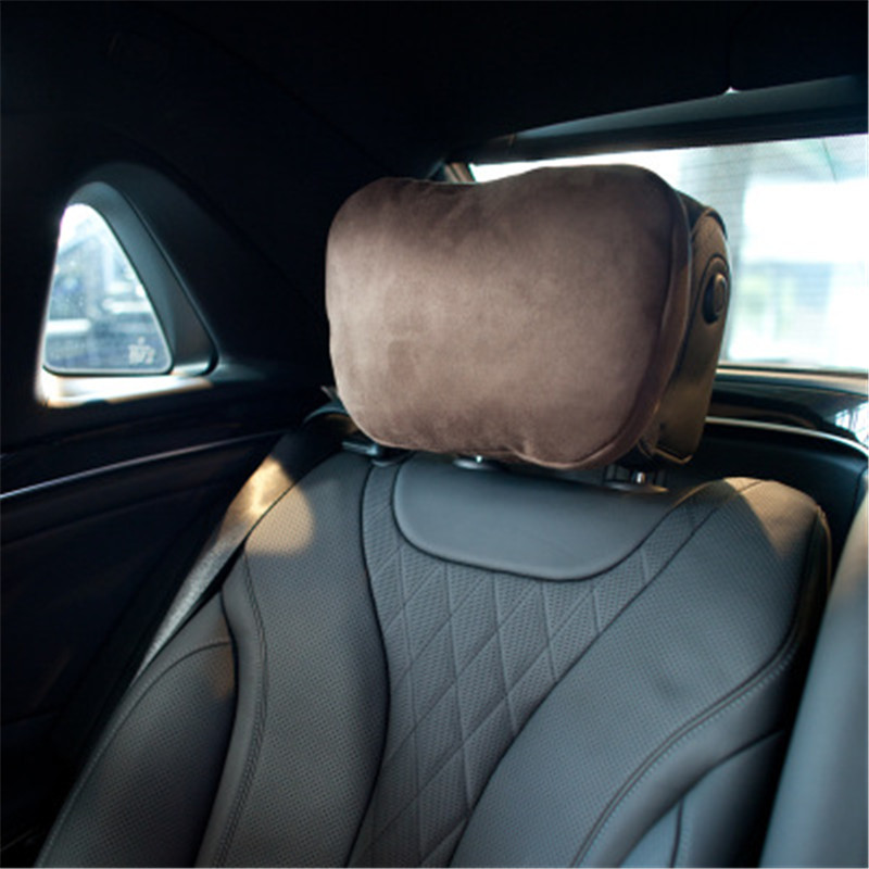 Auto Sitz Kopfstütze Kissen Biologische samt Hals Kissen Maybach S Klasse Auto Neck Unterstützung Kissen Abdeckungen Kopfstütze