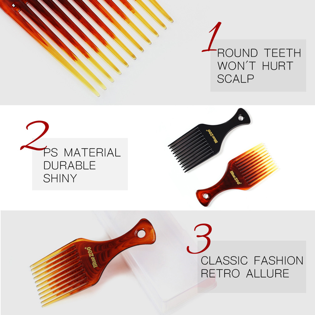 Beauty Tools Comb Men's Style Comb Big Back Put Comb Fuel Comb Aircraft Head Wide-tooth Dec.26
