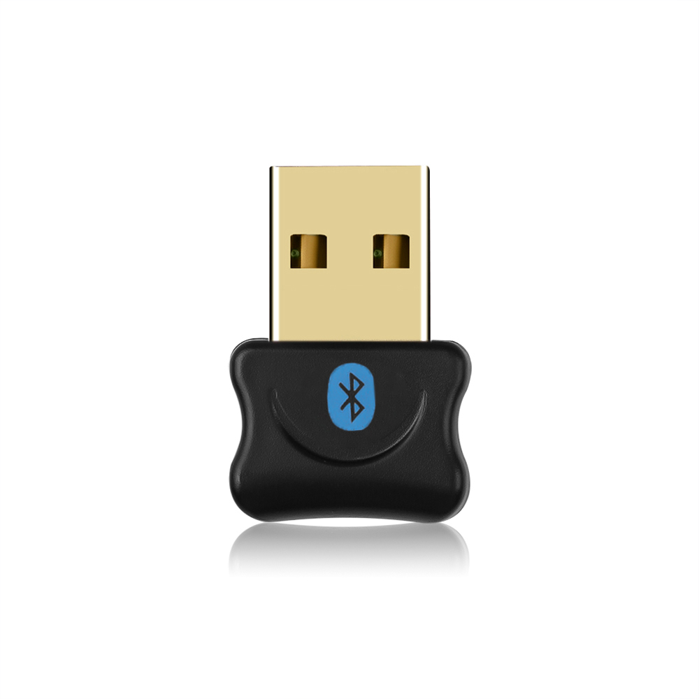 5.0 Bluetooth Adapter Usb Bluetooth Zender Voor Pc Computer Receptor Laptop Oortelefoon Audio Printer Data Dongle Ontvanger: Black