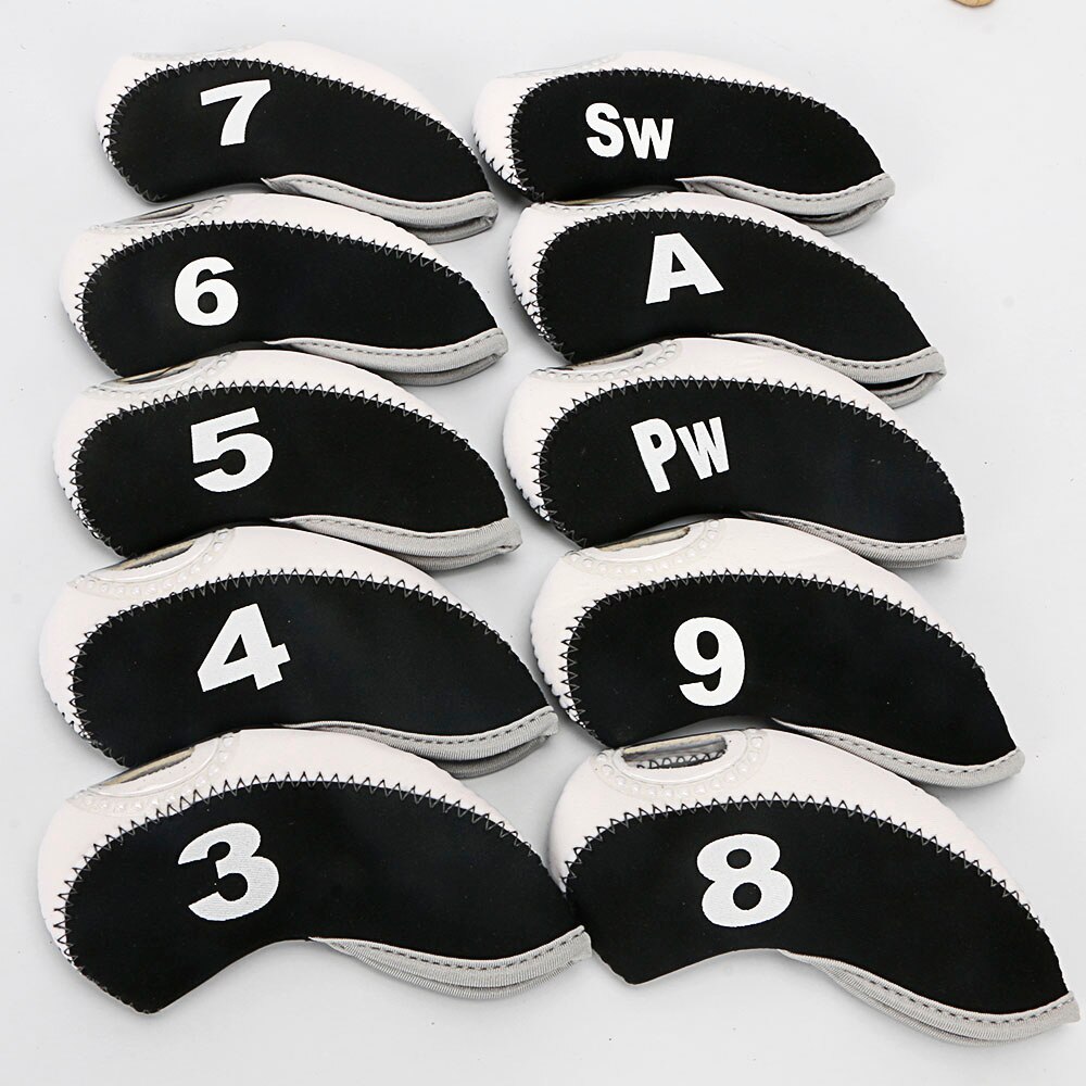 head covers golf irons club 10pcs/lot Neoprene fit all golf club irons