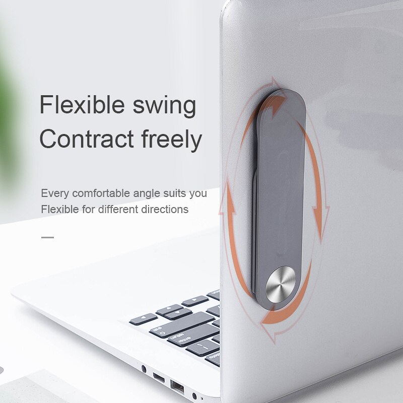 LOVEBAY Laptop Screen Support Holder Dual Monitor Display Clip Plastic Sticky Magnetic Notebook Computer Expansion Bracket