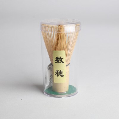1 stk bambus te ceremoni matcha visp chasen te pisk te forbereder børste værktøjer husholdningskøkken: 3