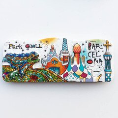 Barcelona, Spanje 3D Magneet Reizen Souvenirs Woondecoratie Koelkast Magnetische Stickers