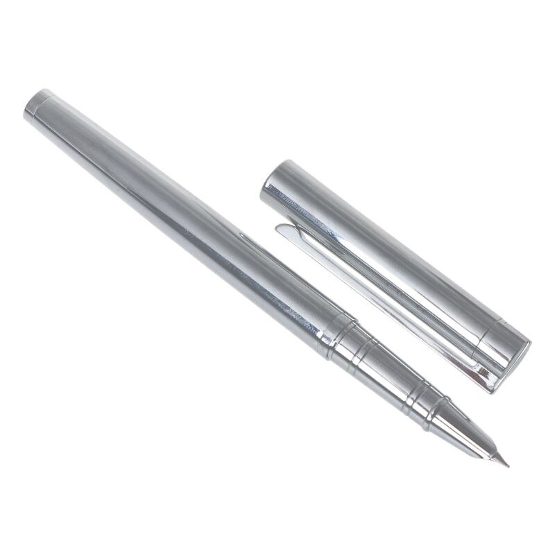 Jinhao 126 Executive Complete Silver Fine Hooded Nib Fountain Pen