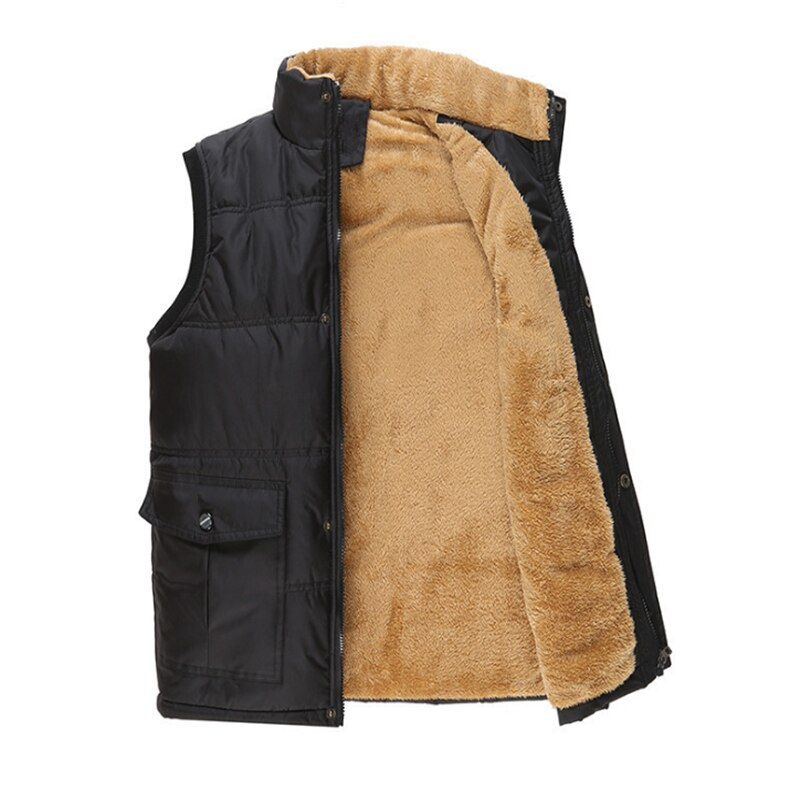 Vinter mænds varm casual plus size vest jakke tøj jaqueta masculino gilet chaleco erkek giyim 6xl inverno wedkarstwo