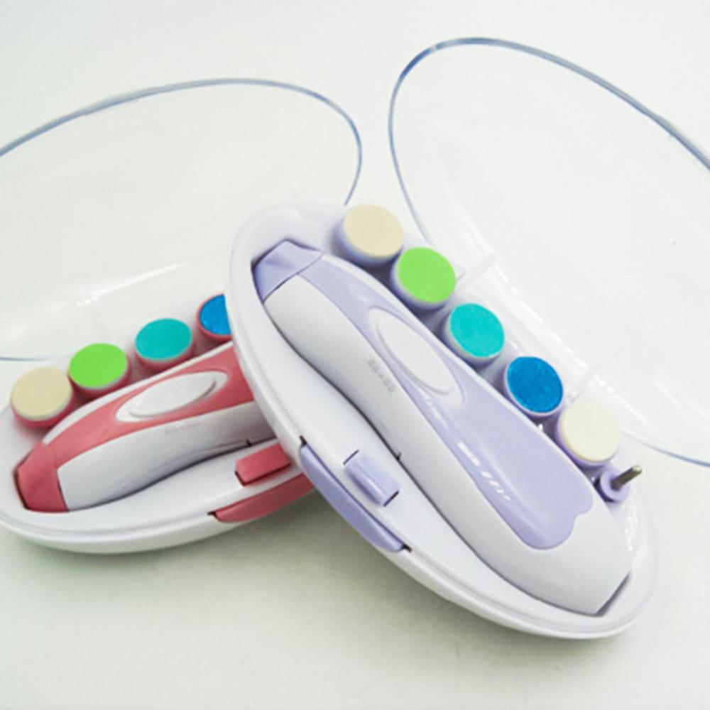 Multifunctional Portable Baby Safety Armor Manicure Set Electric Armor Children Portable Nail Polisher Tool Kits