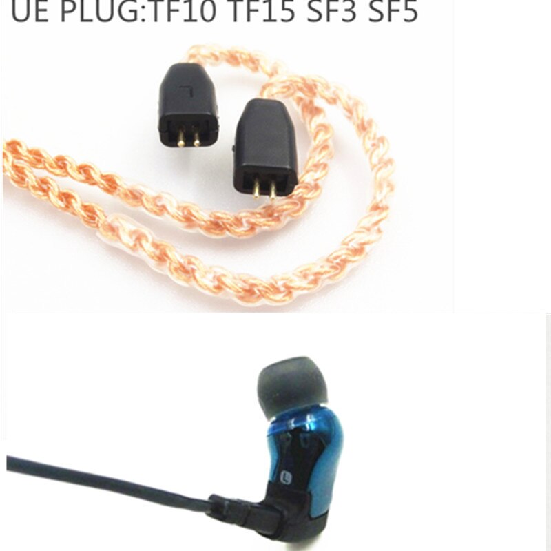 MMCX Bluetooth Wireless Cable for Shure SE215 SE535 SE846 Earphone for Sennheiser Earphones ie80 ie8I UE TF10 TF15 ZST ZS3