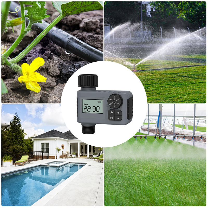 Outdoor Programmierbare Digitale Automatische Bewässerung Sprinkler System Bewässerung Controller Schlauch Wasserhahn Timer