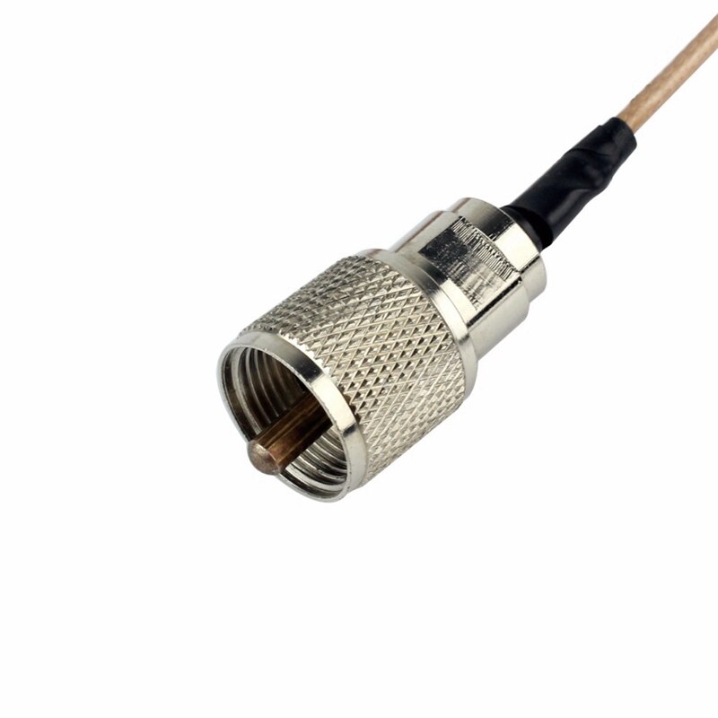 5M RG316 Coaxial Cable - PL259 UHF Male to SO239 Connector - 16Ft Radio Extension