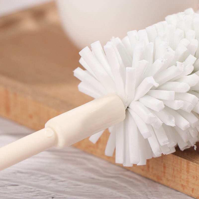 1 PC Long Handle Sponge Cleaning Glass Milk Bottle Mug Coffe Tea Cup Bowls Scrubber Washing Clean Brush Tool Cup Brush