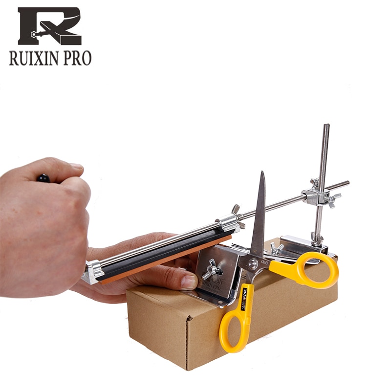 update iron steel knife sharpener Kitchen Knife Sharpener Sharpening Fix Fixed Angle with stones