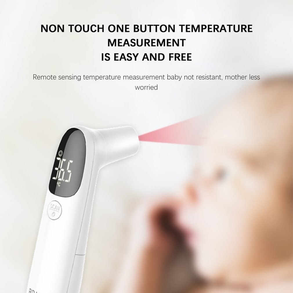 Ear And Forehead Temperature Thermometer Accurate Measurement No Contact Infrared Handheld Thermometer