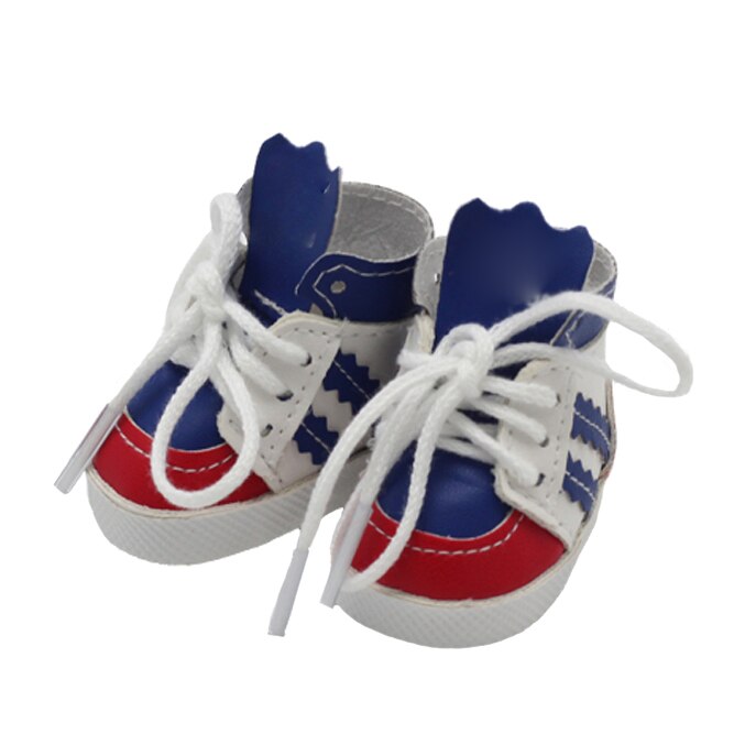 5.3*2.8cm kpl mini-nuken urheilukenkiä 14.5 tuuman nukeille sopivaksi sopivaksi sopivaksi, 20cm pehmoista exo 1/4 bjd-nukelle sopivaa kangaslenkkaria, saappaita, asusteita, leluja: Kuva 2