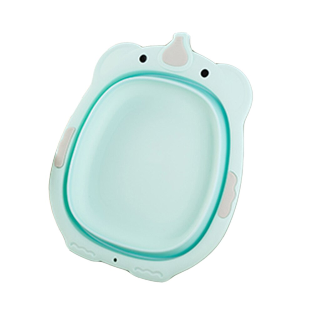 Baignoire enfant pliable lavabo plastique bébé soin baignoires baignoire pliante baignoire inclinable bébé agrandie: Bleu