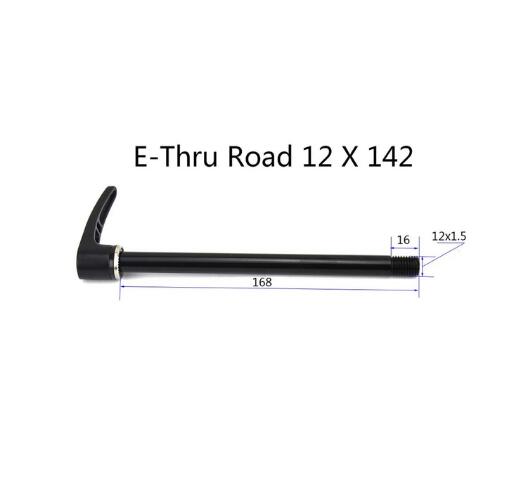 Achter Steekas 12X142 12X148 Mtb Road E-Thru Legering Fiets Spoed 1.5 Road l168 Mtb L173 Boost L178: L168 with lever