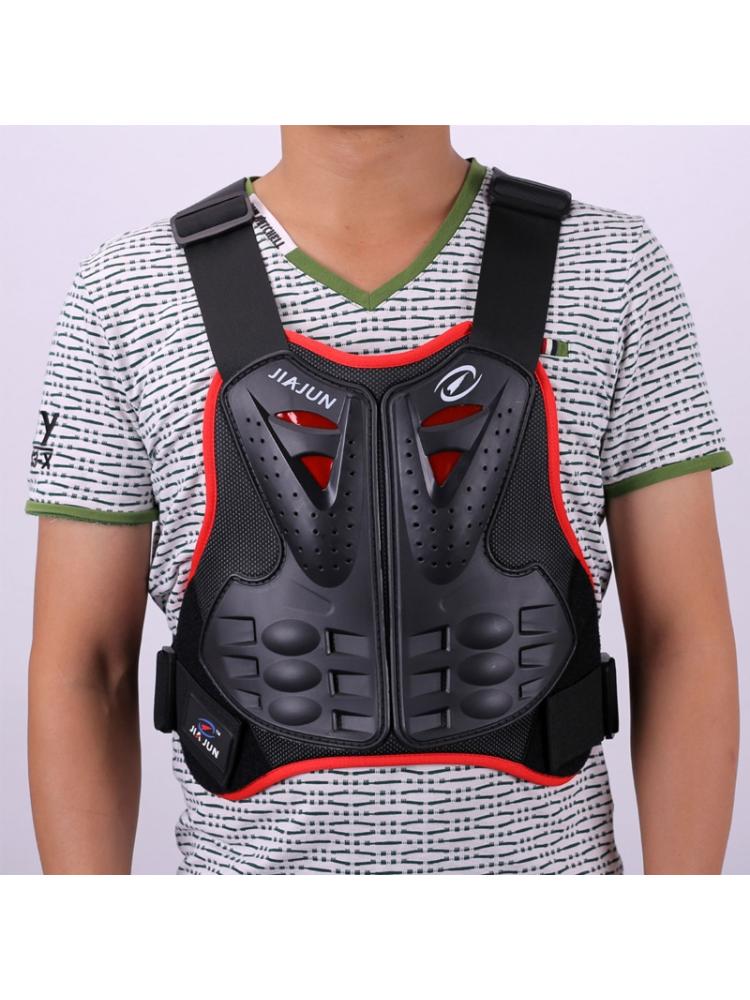 Adult Motorcycle Dirt Bike Body Armor Protective Gear Chest Back Protector Protection Vest for Motocross Skiing Skating